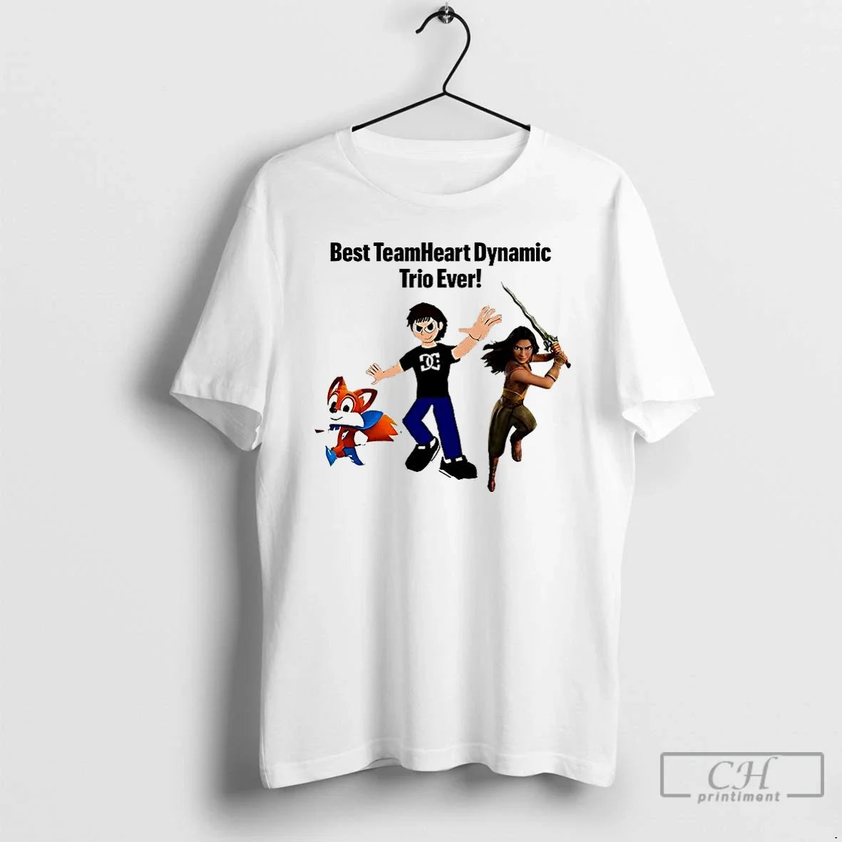Classic Best Team Heart Dynamic Trio Ever T-Shirts