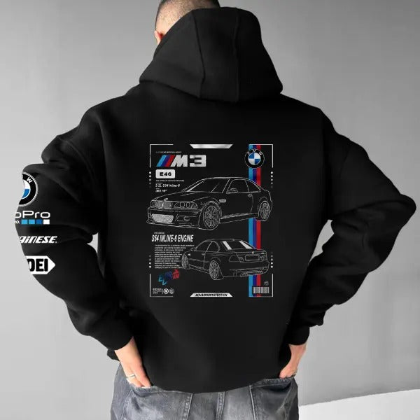 Classic Bimmer M3 E46 Menswear Street Racing Shirt Car Boyfriend T-Shirts