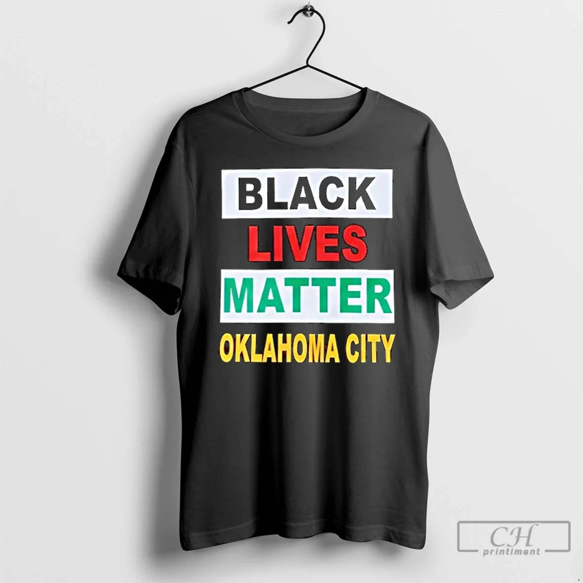 Classic Black Lives Matter Oklahoma City T-Shirts