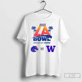 Classic Boise State Broncos Vs Washington Huskies 2025 La Bowl T-Shirts