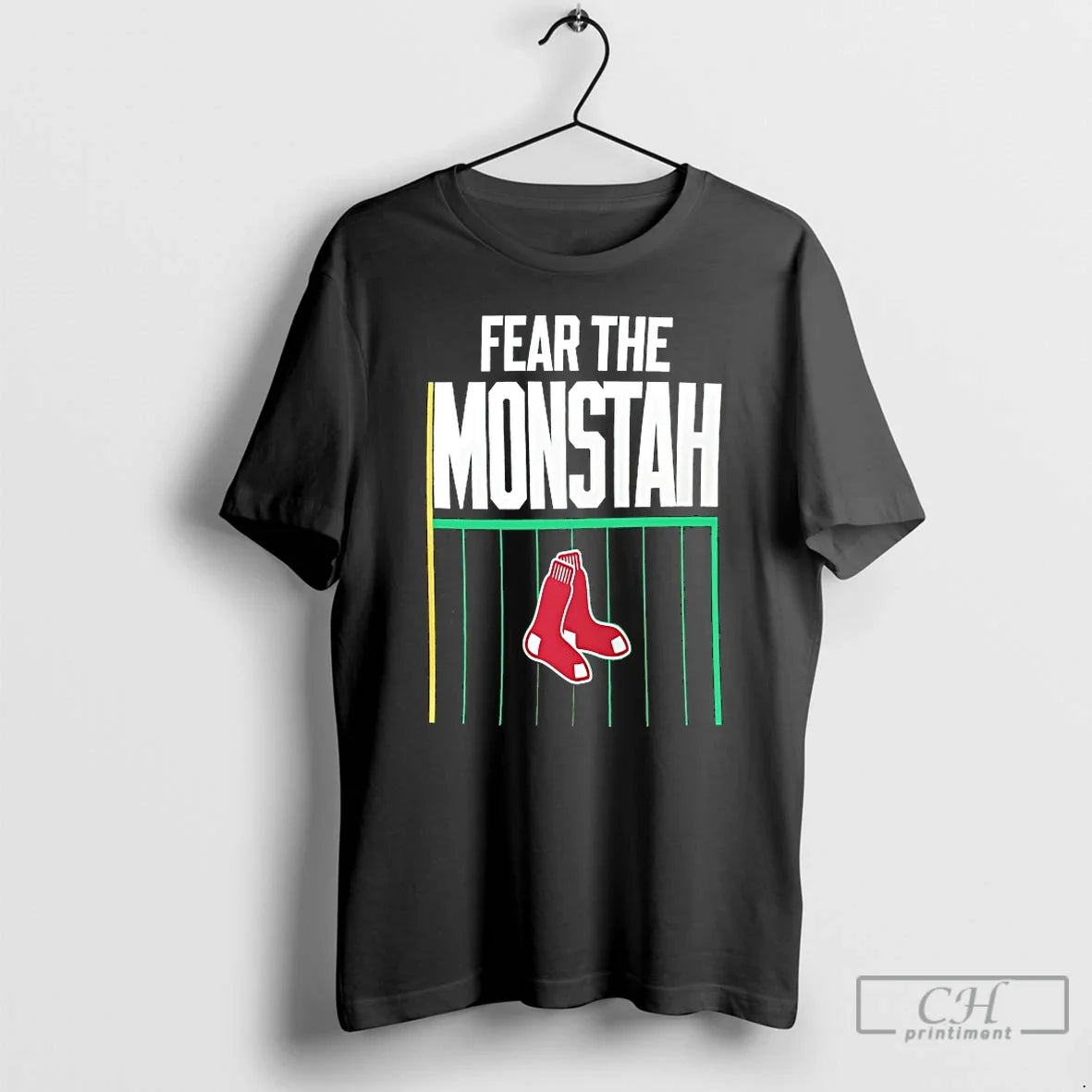 Classic Boston Red Sox Fear Monstah T-Shirts