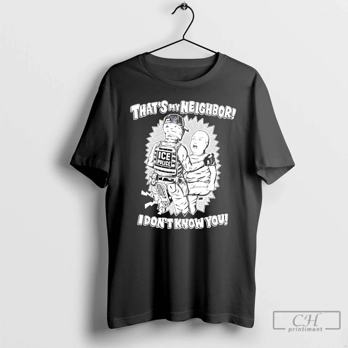Classic Boston Red Sox Thats My Neighbor I Dont Know You T-Shirts