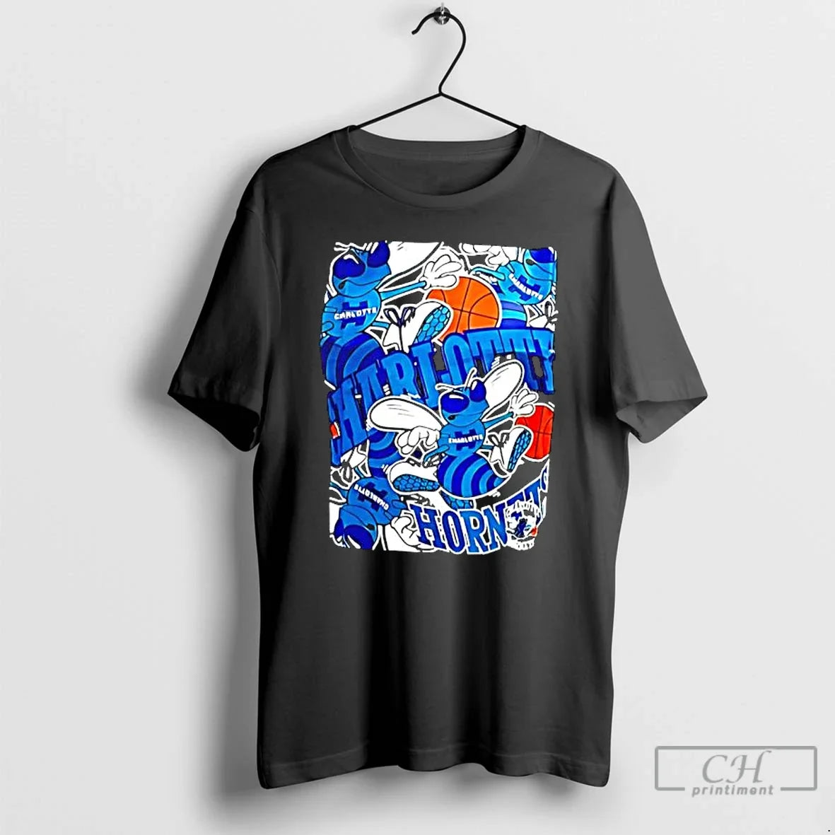 Classic Charlotte Hornets Nba Vintage T-Shirts