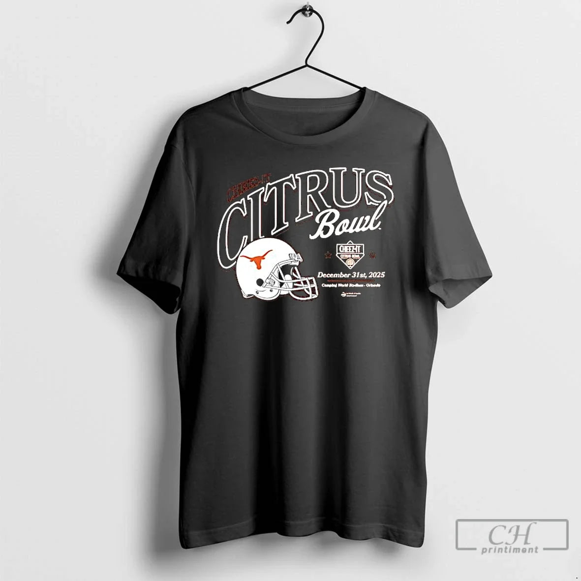 Classic Cheez Citrus Bowl Texas December 31st 2025 Olando T-Shirts