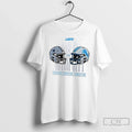 Classic Detroit Lions Vs Dallas Cowboys Helmet Matchup Motor City T-Shirts