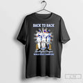 Classic Dodgers Freeman Roberts Betts Back Back 24 25 World Champions Signatures T-Shirts