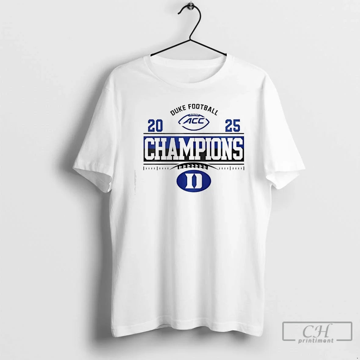 Classic Duke Football Acc Champions 2025 T-Shirts