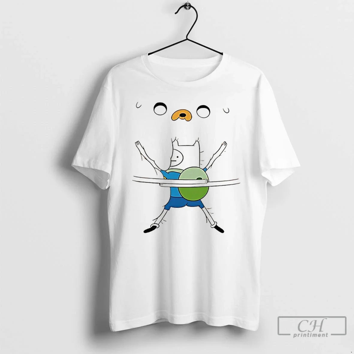 Classic Finn Human Hug Boobs T-Shirts