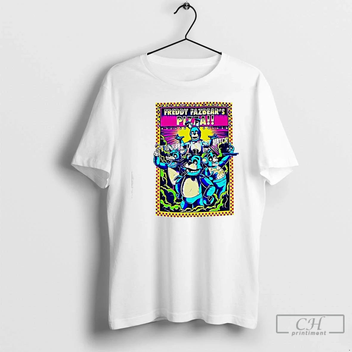 Classic Five Nights Freddys Freddy Fazbears Pizza T-Shirts
