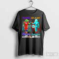 Classic Florida Gators Saturdays Vs Miami Dolphins Sundays Mascot Skyline T-Shirts