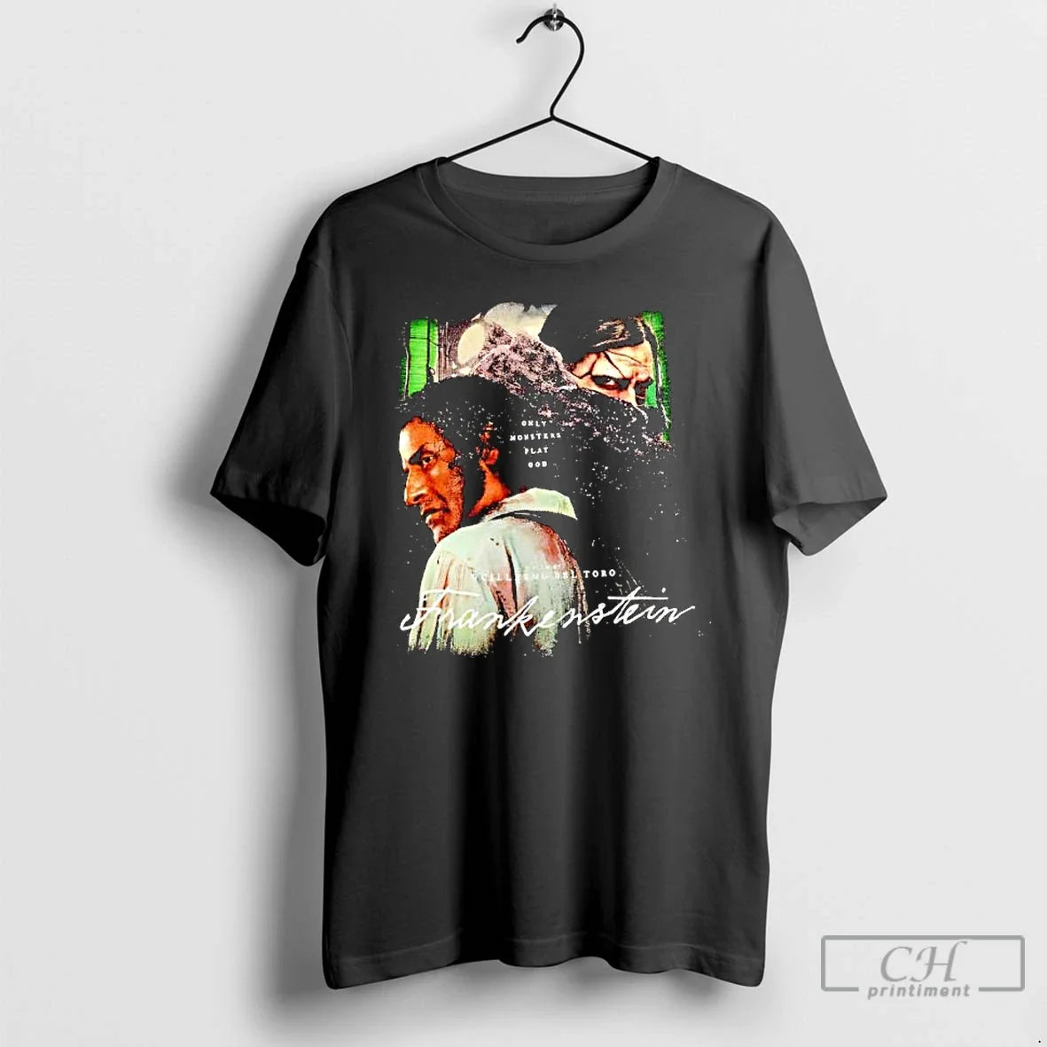 Classic Frankenstein Guillermo Del Toros 2025 Film T-Shirts