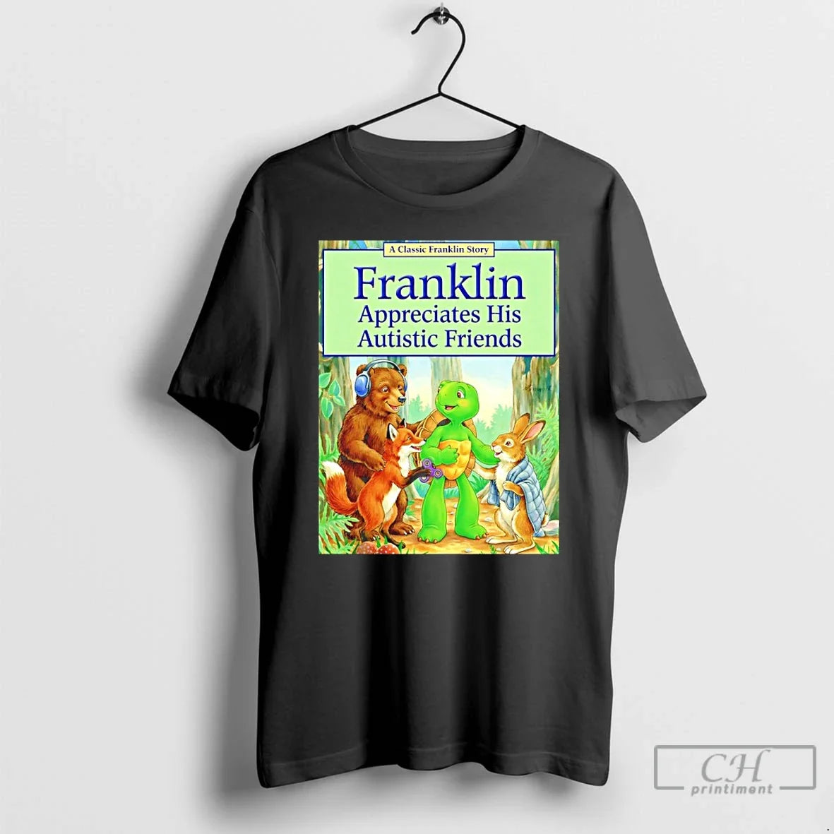Classic Franklin Appreciates His Autistic Friends T-Shirts