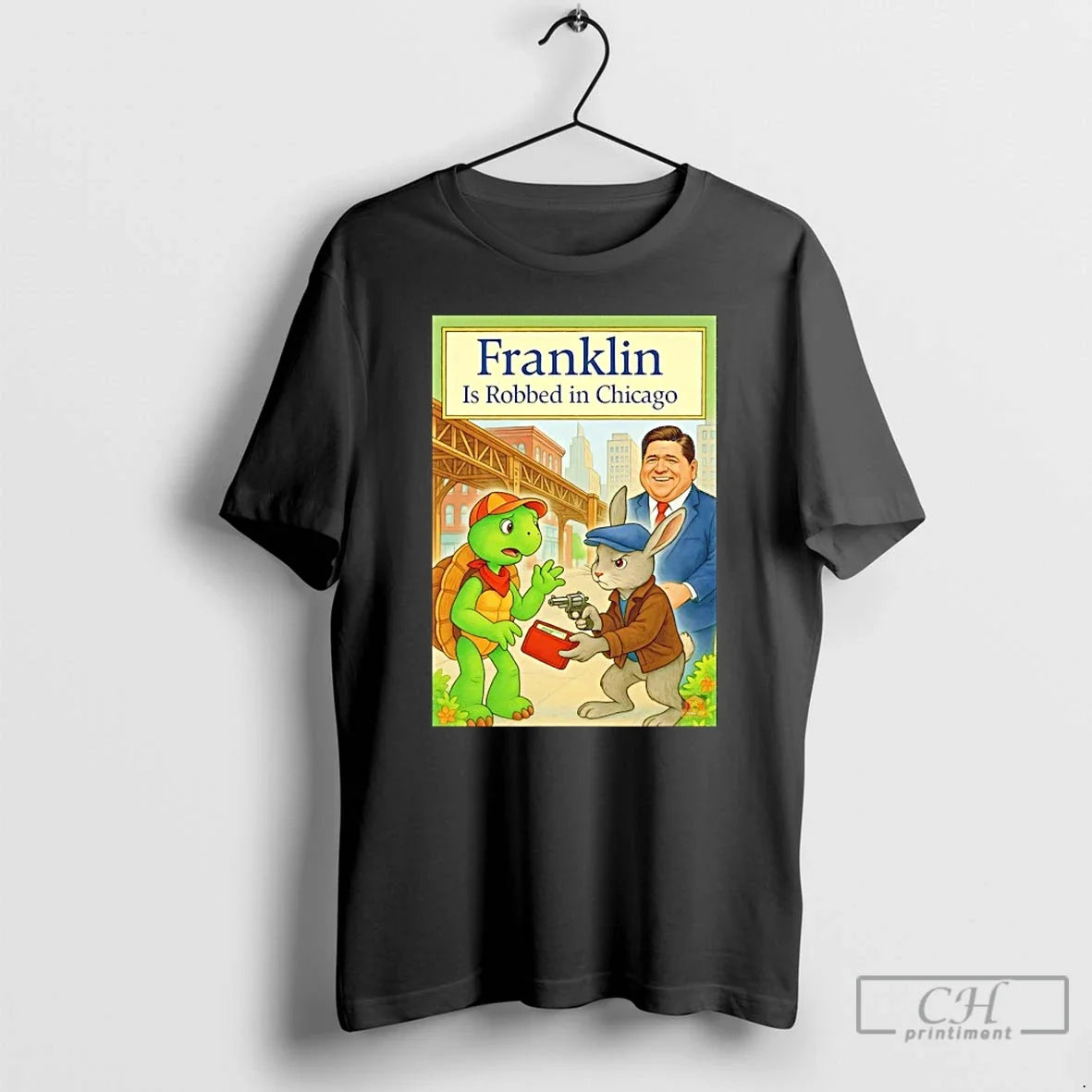 Classic Franklin Is Robbed Chicago T-Shirts