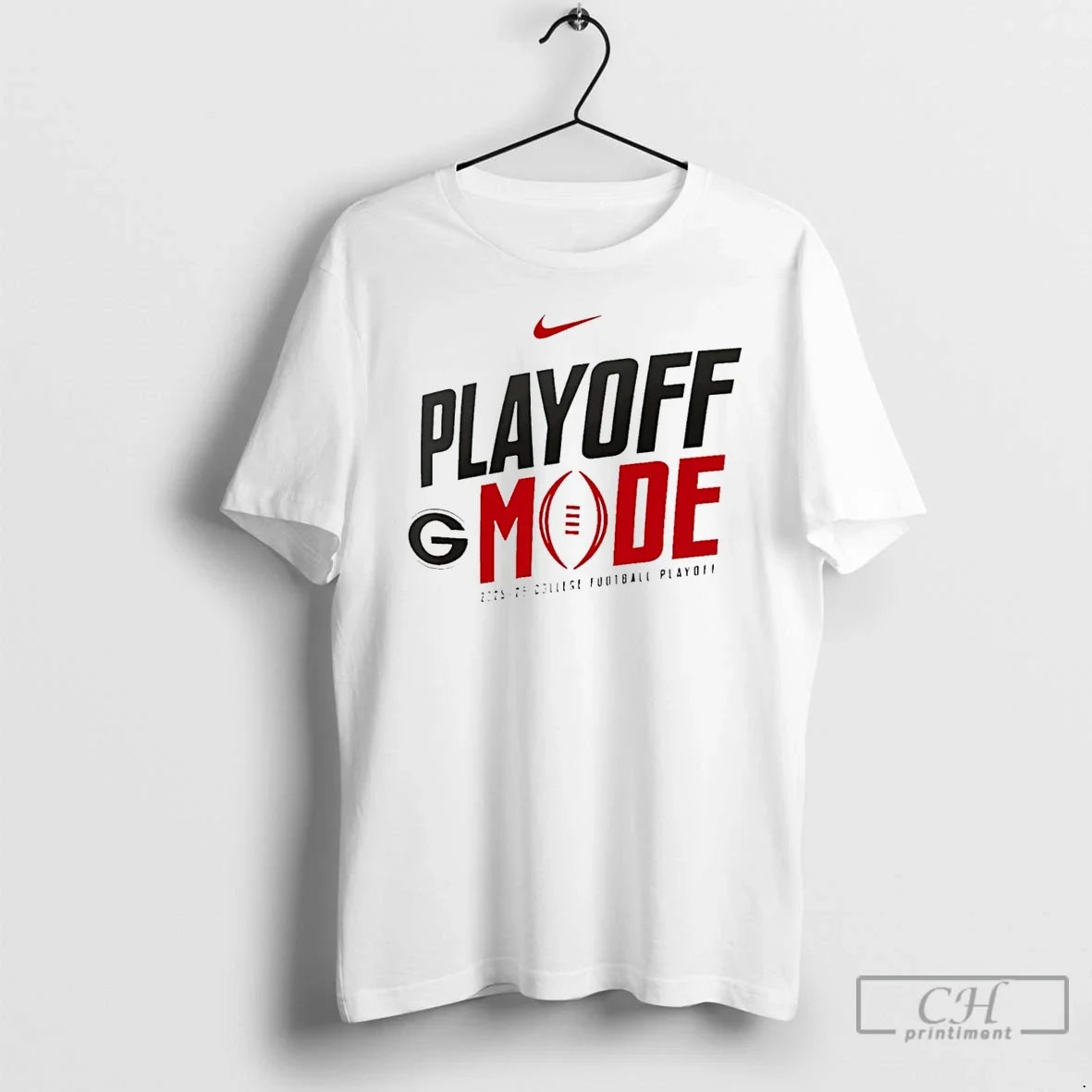 Classic Georgia Bulldogs 2025 26 College Football Playoff Mode Pass Protection T-Shirts