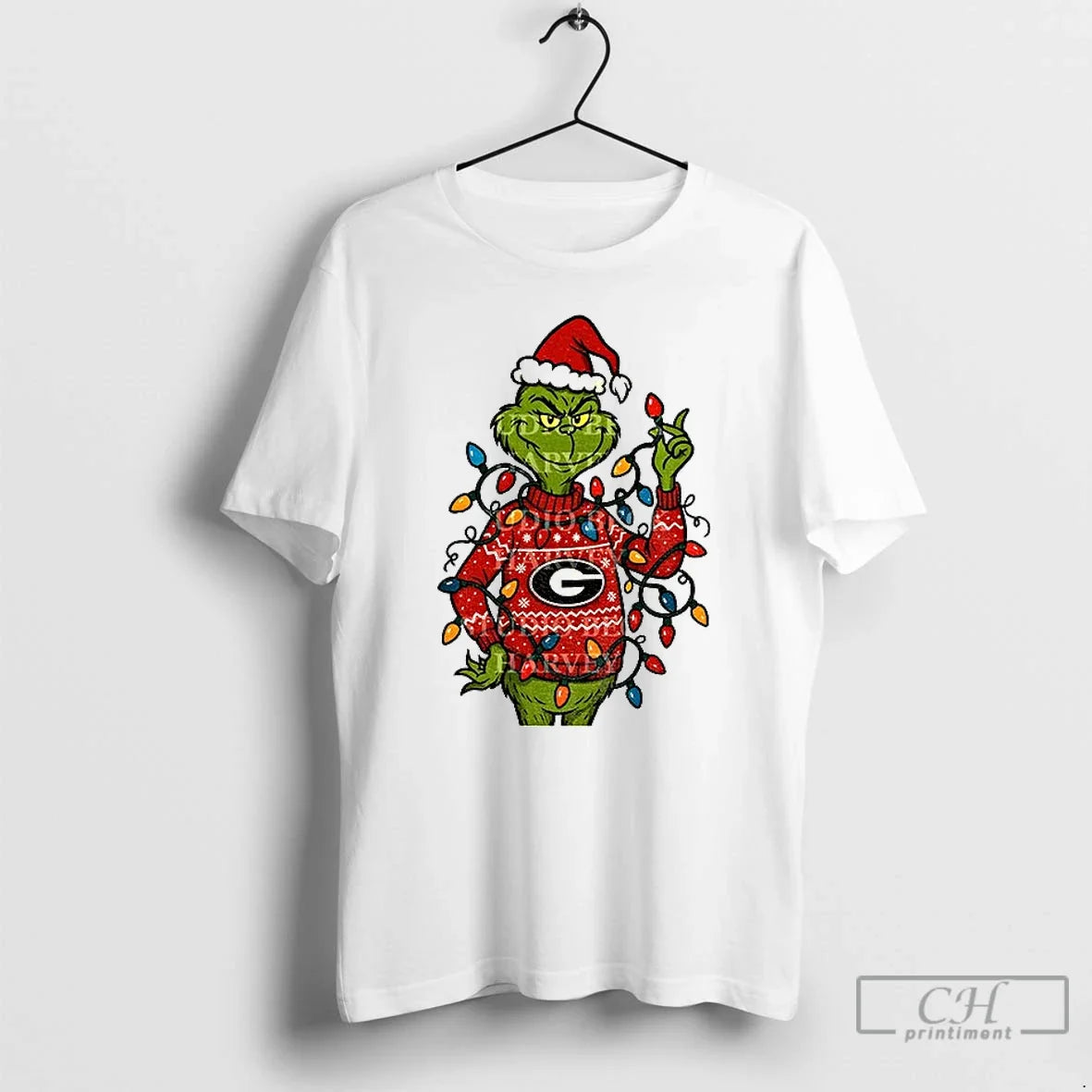 Classic Georgia Grinch Georgia Bulldogs Sec Championship 2025 T-Shirts