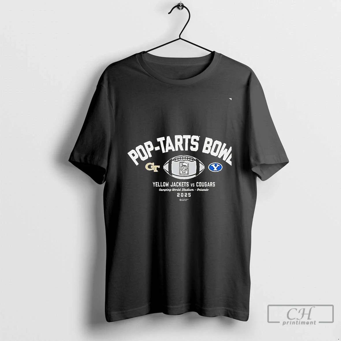 Classic Georgia Tech Yellow Jackets Vs Byu Cougars 2025 Pop Tarts Bowl Stadium Chriast T-Shirts