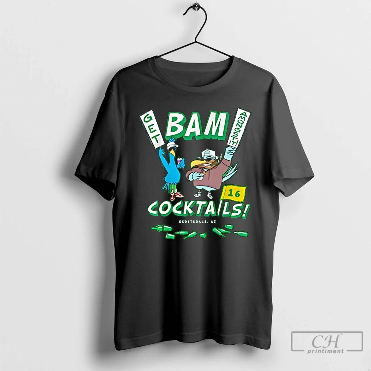 Classic Golf Magazine Birdie Juice Bam Cocktails T-Shirts