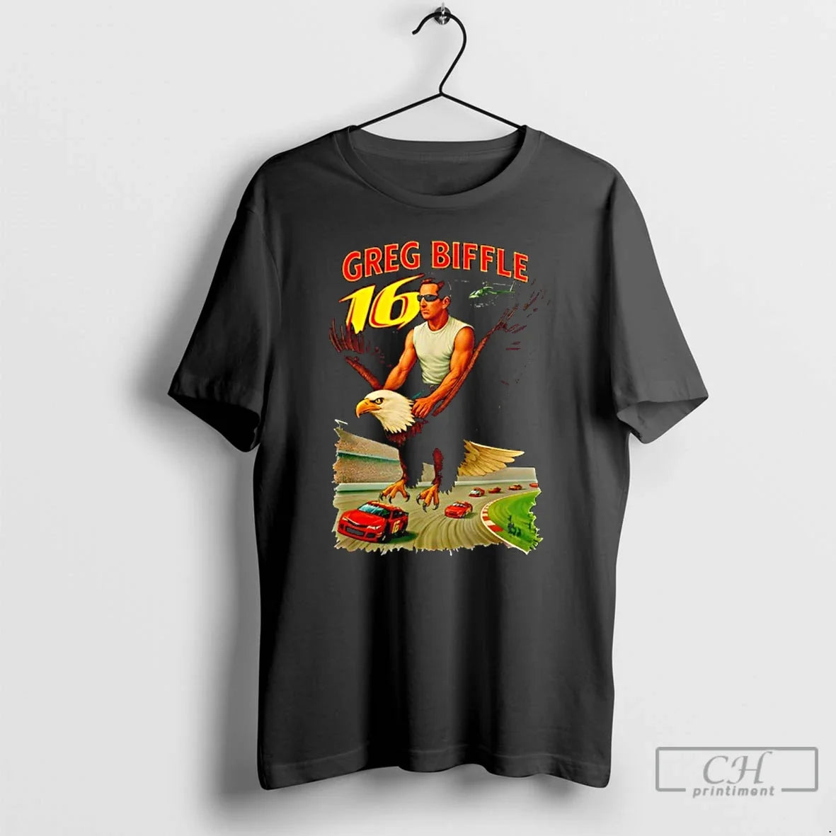 Classic Greg Biffle Retro Art T-Shirts