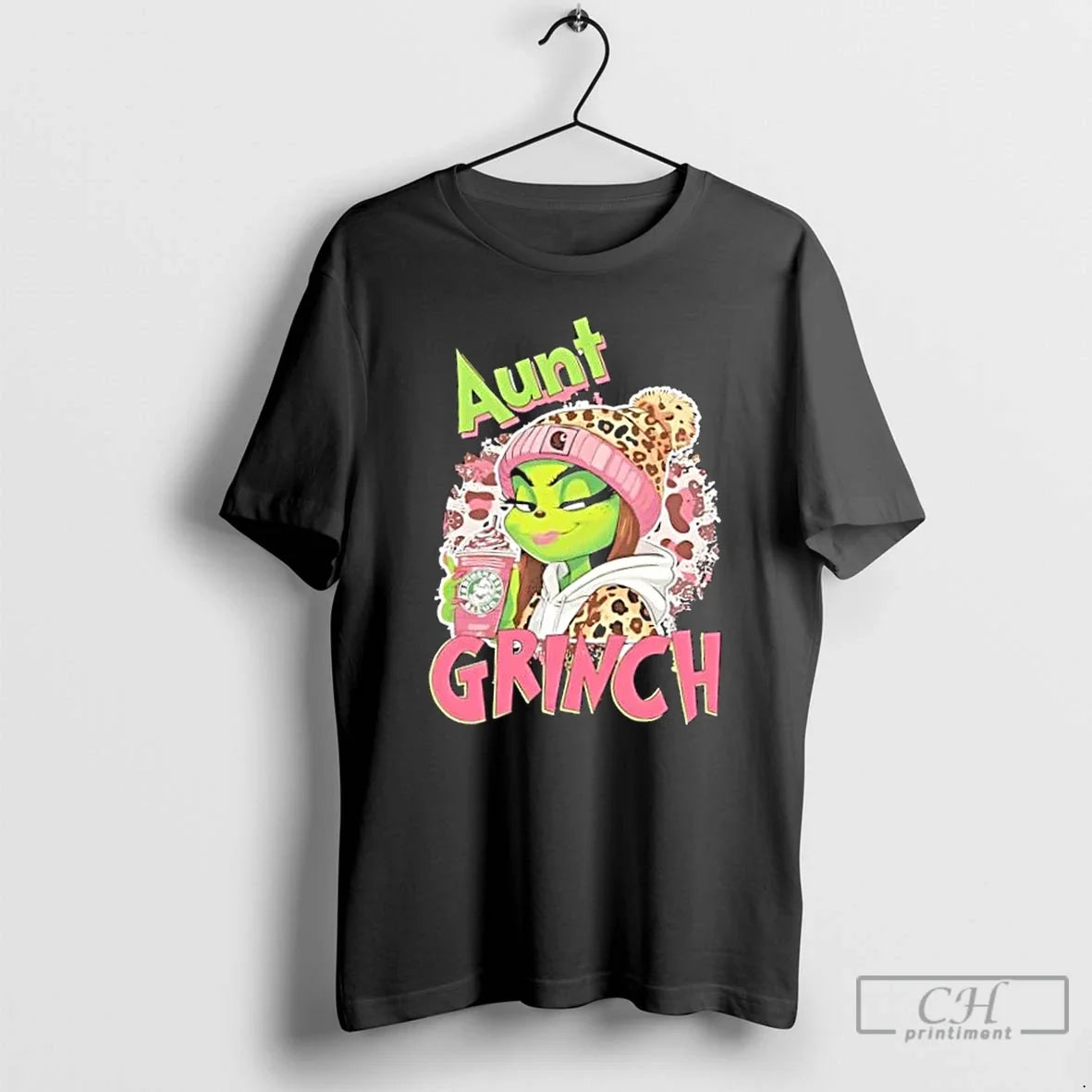 Classic Grinch Girl Aunt T-Shirts