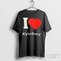 Classic I Love Kyubey Text T-Shirts