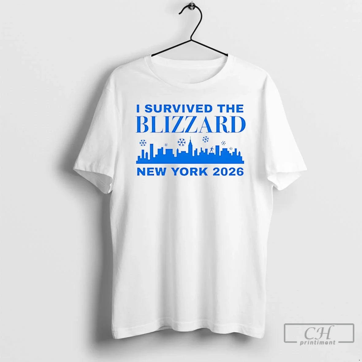 Classic I Survived The Blizzard New York 2026 City Skyline