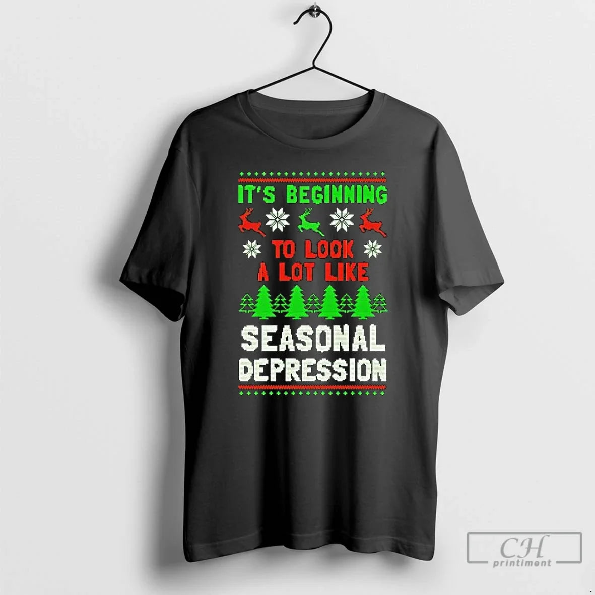 Classic Beginning Lot Like Seasonal Depression Ugly T-Shirts