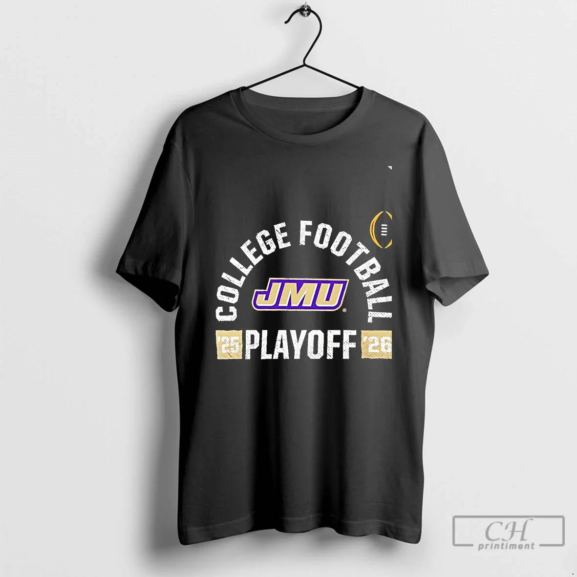 Classic James Madison Dukes 2025 26 College Football Playoff Chriast T-Shirts
