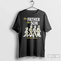 Classic Jesus Like Father Like Son Abbey Road Built Image T-Shirts