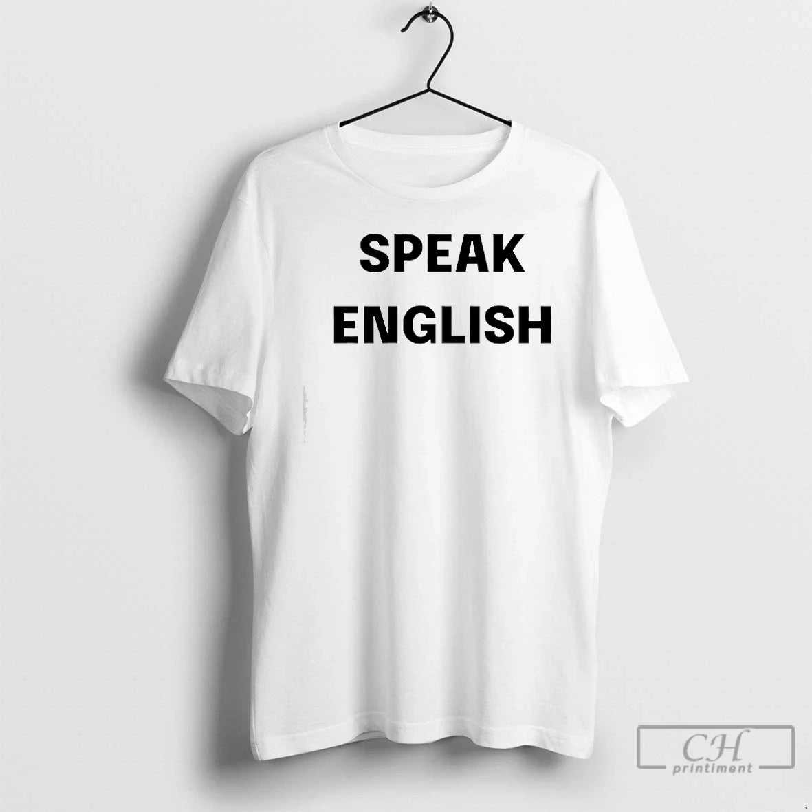 Classic Johnrocker Speak English T-Shirts