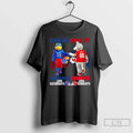 Classic Kansas Jayhawks Saturdays X Kansas City Chiefs Sundays Mascot T-Shirts