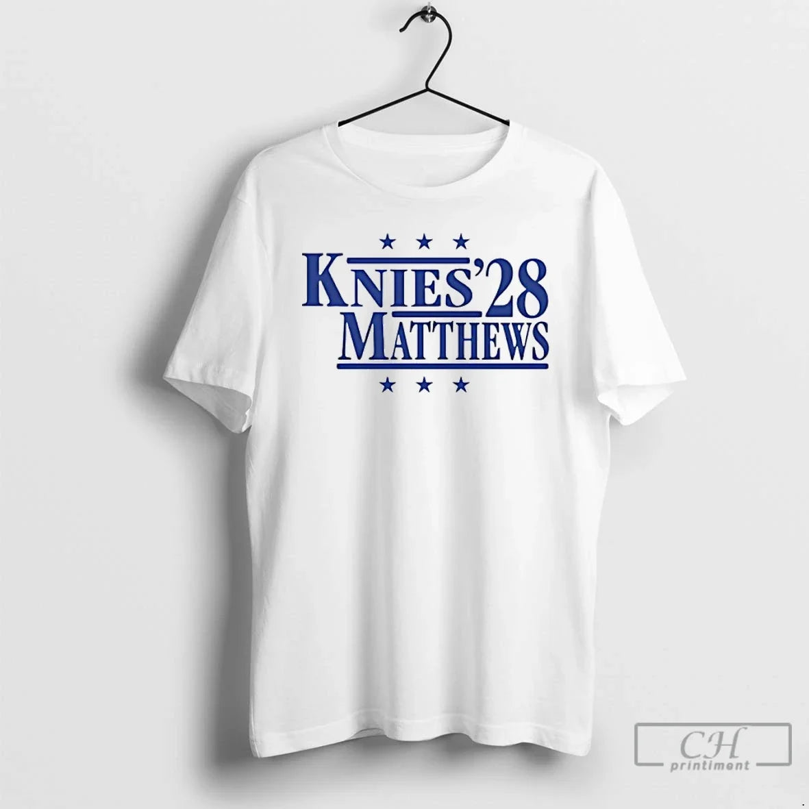 Classic Knies Matthews 28 Toronto Hockey T-Shirts