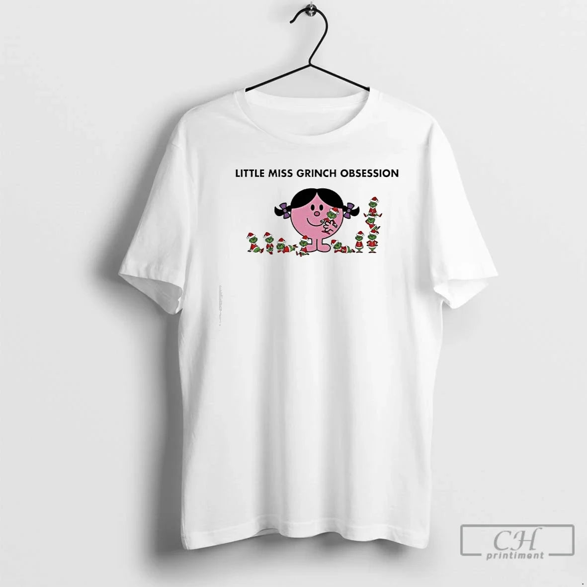 Classic Little Miss Grinch Obsession T-Shirts