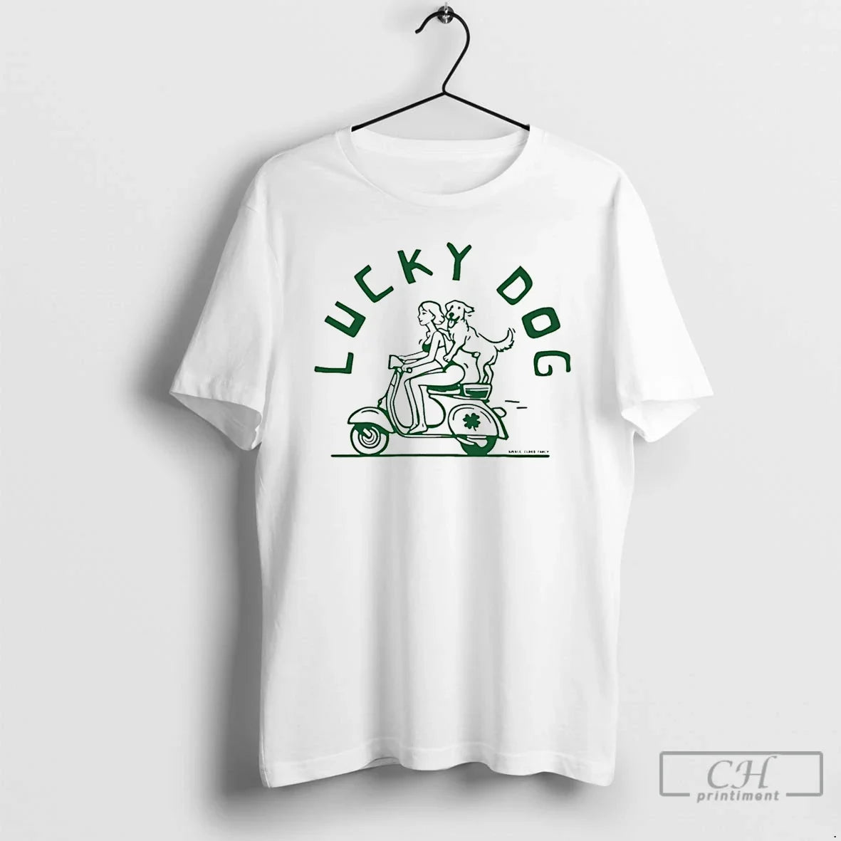 Classic Lucky Dog St Patricks Day