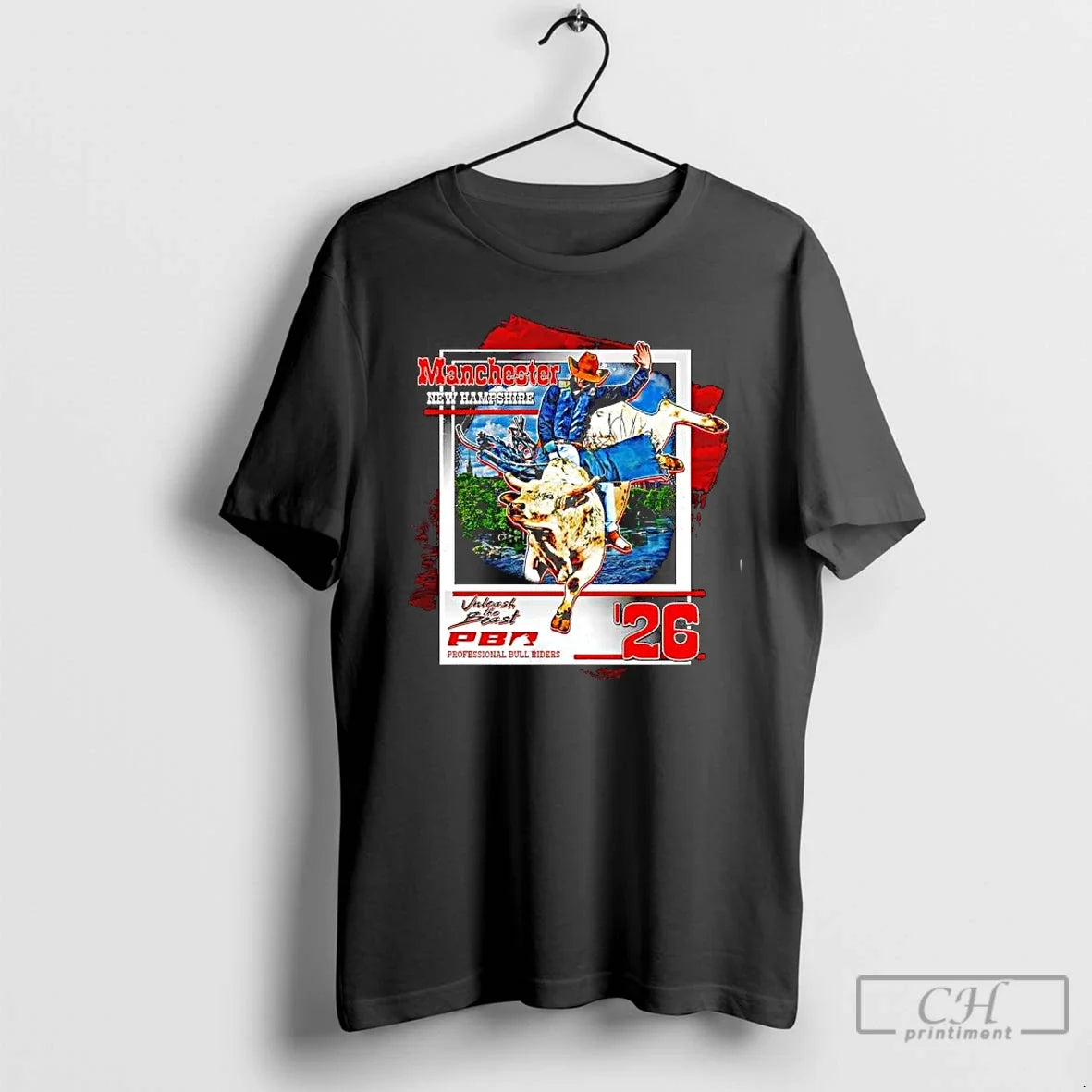 Classic Manchester Utb Tour City New Hampshire Pbr 26 T-Shirts