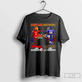 Classic Maryland Terrapins Saturdays X Baltimore Ravens Sundays Mascot T-Shirts