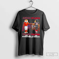 Classic Mascots Auburn Tigers Saturdays X Atlanta Falcons Sundays Skyline T-Shirts