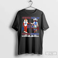 Classic Mascots Auburn Tigers Saturdays X Dallas Cowboys Sundays Skyline T-Shirts