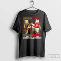 Classic Missouri Tigers Saturdays Vs Kansas City Chiefs Sundays Mascot Skyline T-Shirts