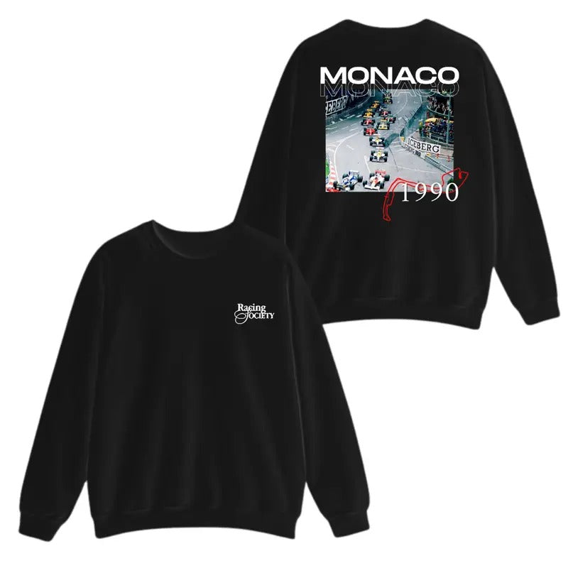 Classic Monaco F1 1990 Car Enthusiast Shirt Car T-Shirts