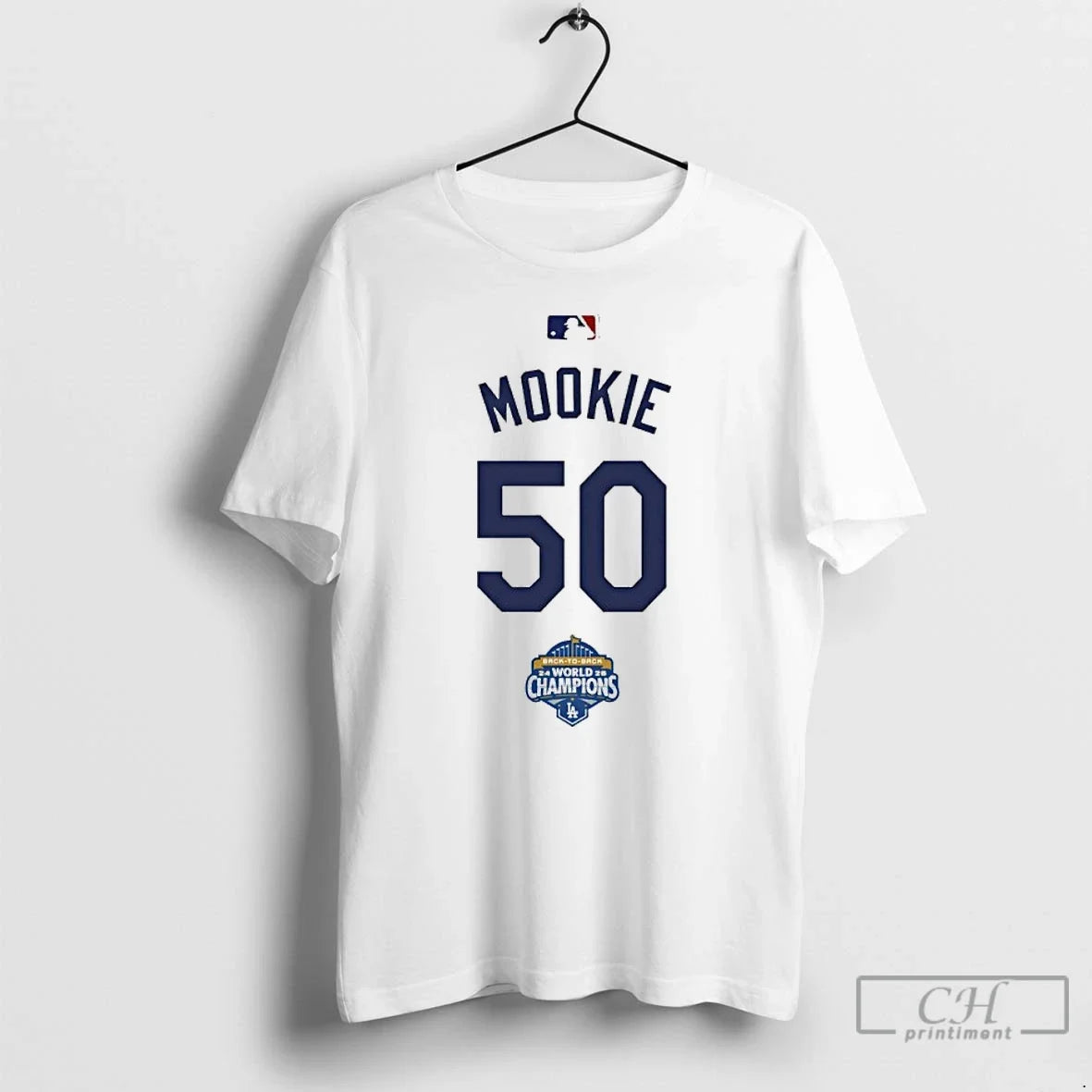 Classic Mookie 50 Back Back Champs World Champions T-Shirts