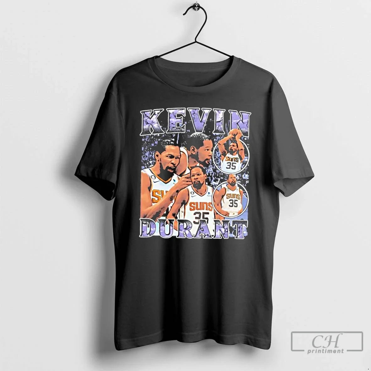Classic Nba Phoenix Suns Kevin Durant Vintage T-Shirts