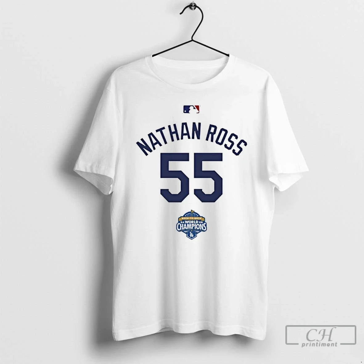 Classic Nathan Ross 55 Back Back Champs World Champions T-Shirts
