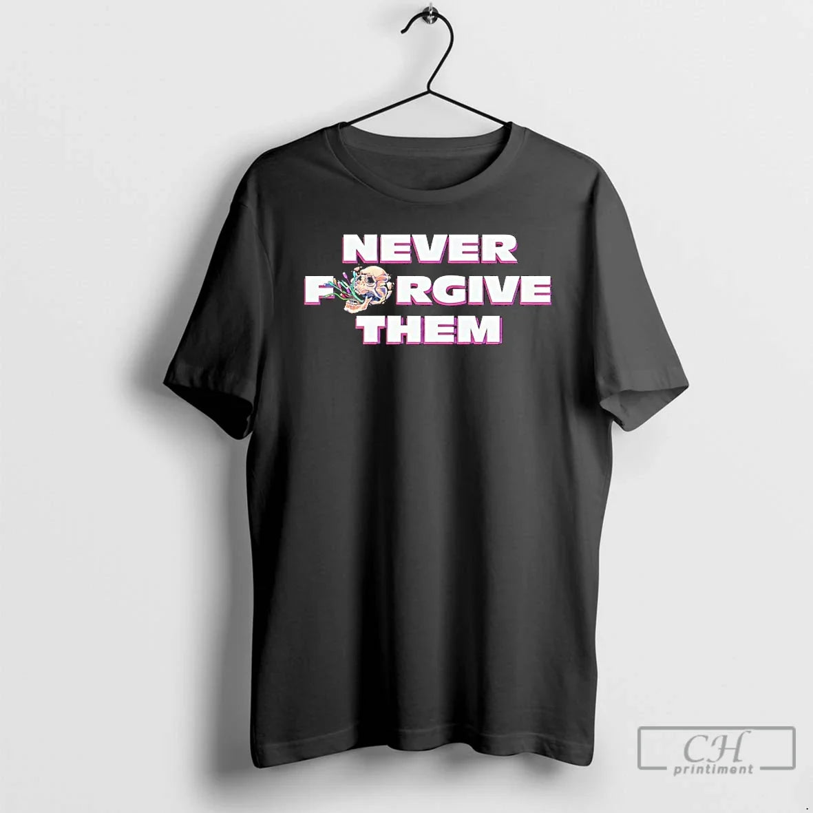 Classic Never Forgive Them Skull