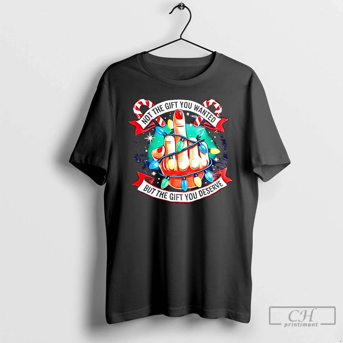Classic Not You Wanted But You Deserve Middle Finger T-Shirts