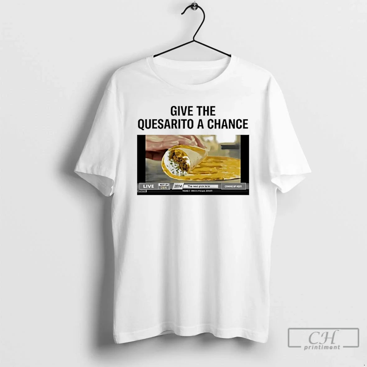 Classic Nuggets Nikola Jokic Taco Bell Give Quesarito Chance T-Shirts