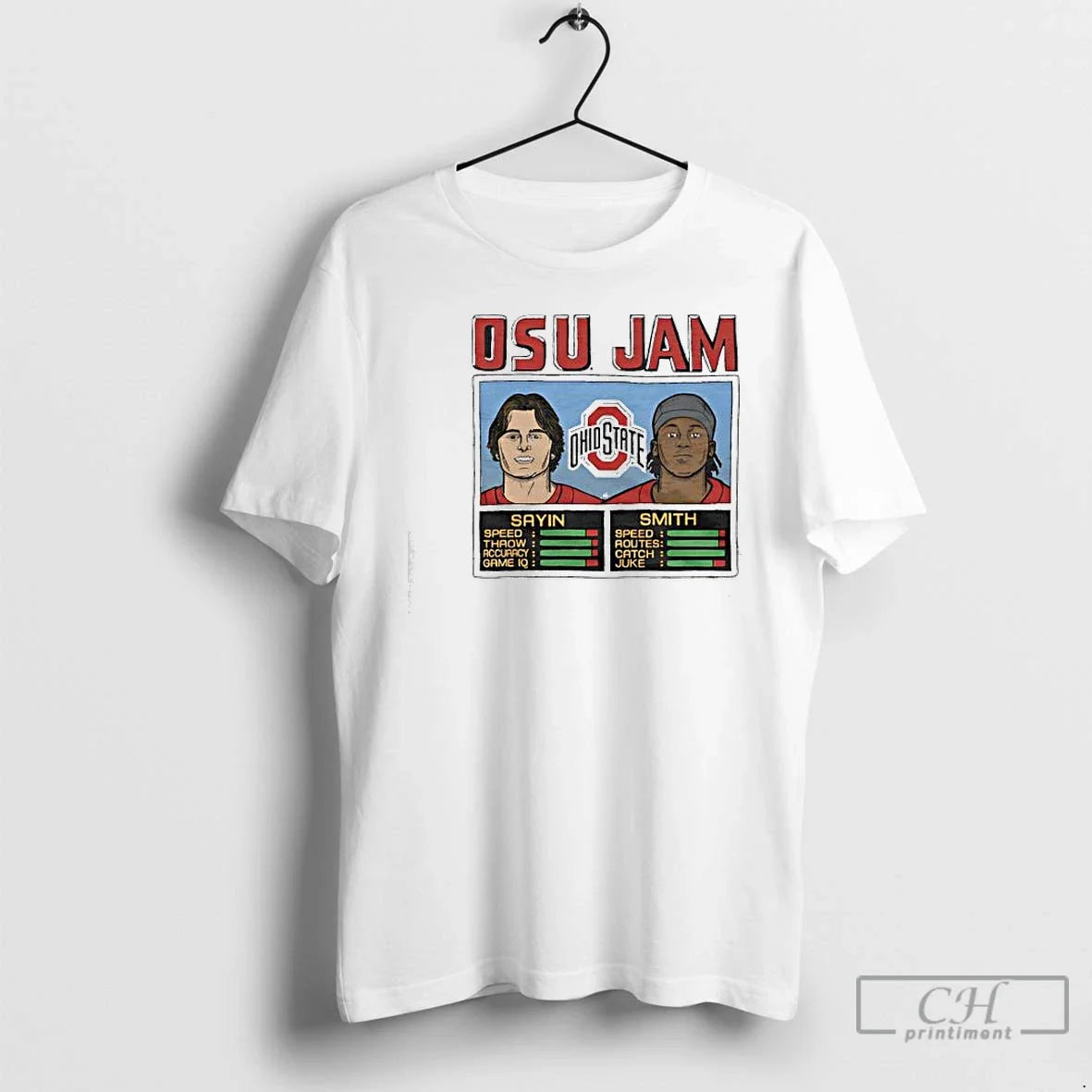 Classic Osu Jam Julian Sayin Smith Ohio State Duo T-Shirts