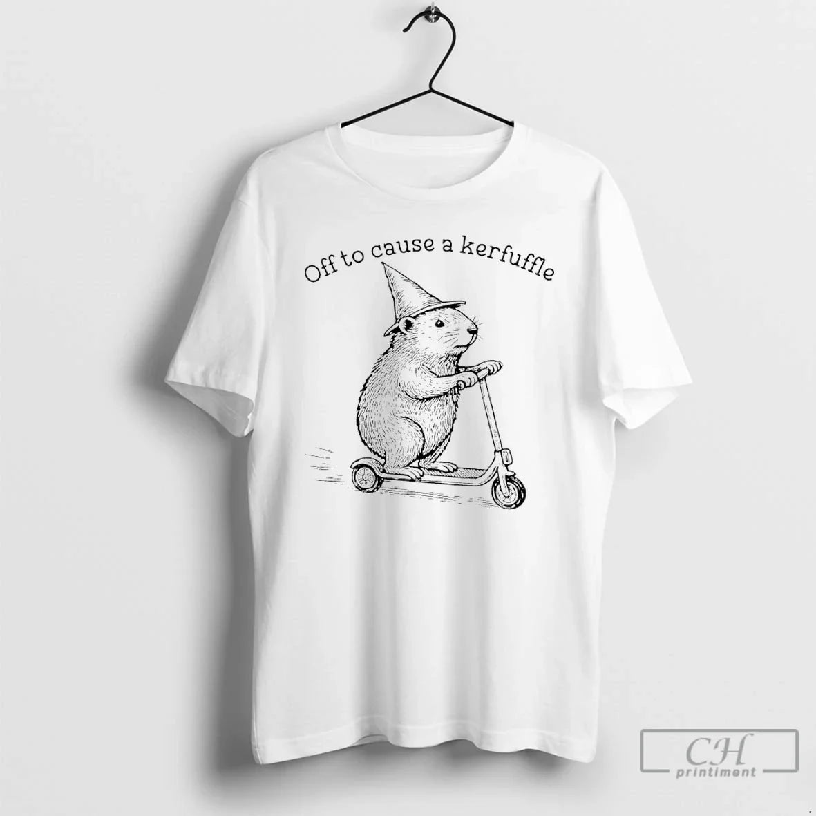 Classic Off Cause Kerfuffle Capybara T-Shirts