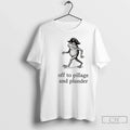 Classic Off Pillage Plunder Pirate Frog T-Shirts