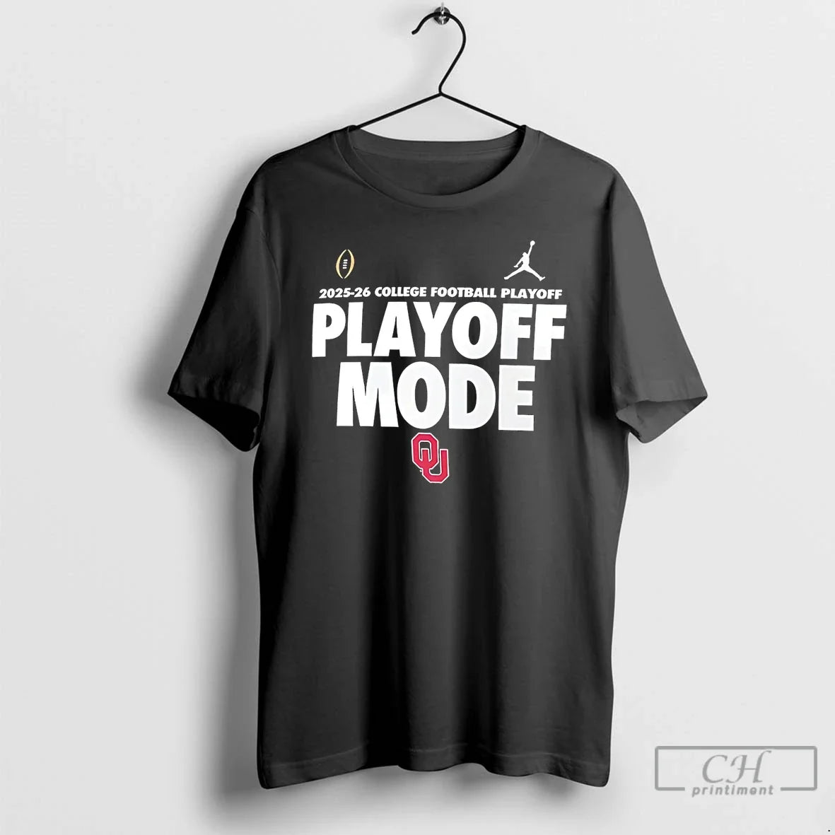 Classic Oklahoma Sooners 2025 Cfp Playoff Mode T-Shirts