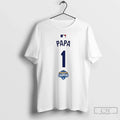 Classic Papa 1 Back Back Champs World Champions T-Shirts